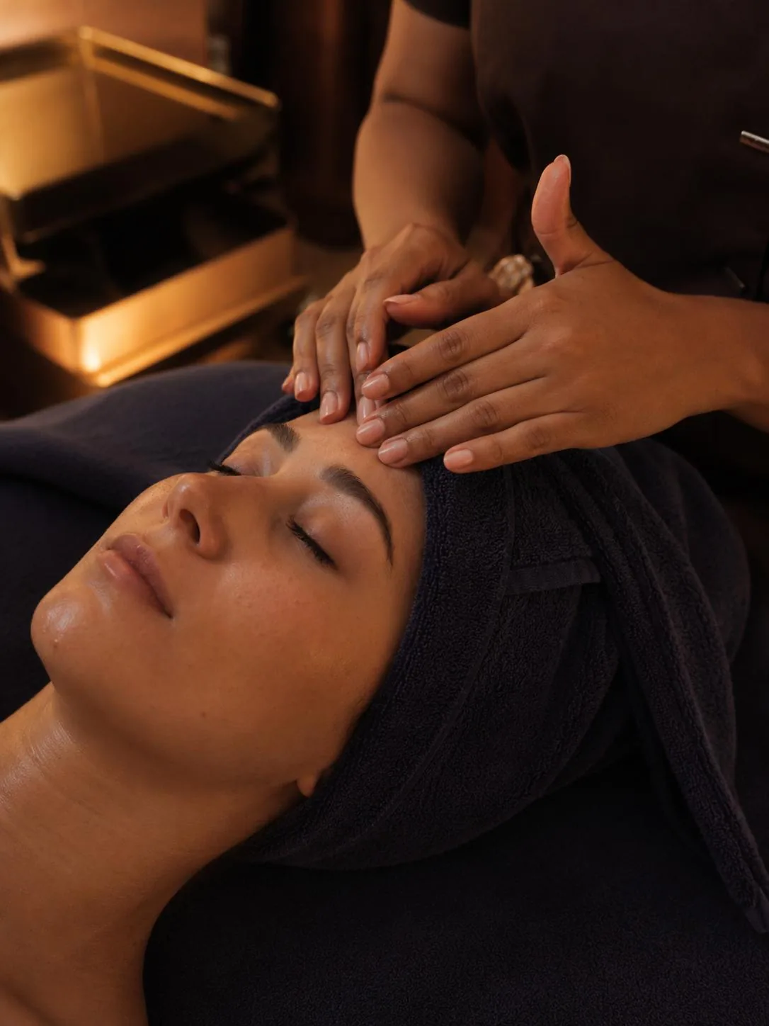 Entspannende Gesichtsmassage im Day Spa InBalance Nürnberg