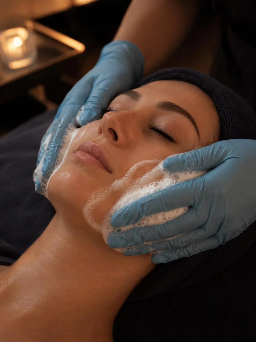 Gesichtsbehandlung mit Reinigung im InBalance Spa Nürnberg